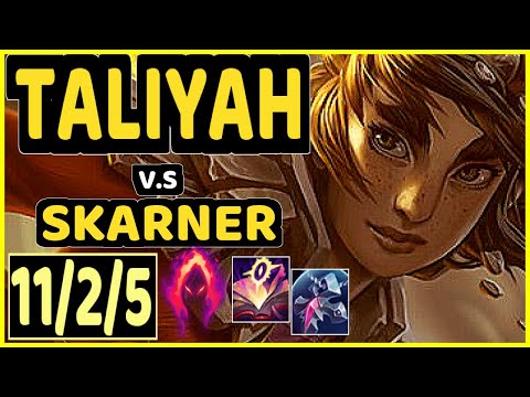TALIYAH vs SKARNER - 11/2/5 KDA JUNGLE CHALLENGER GAMEPLAY - NA