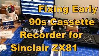 Refurbishing Early 90s Cassette Recorder - Sony's TCM-929