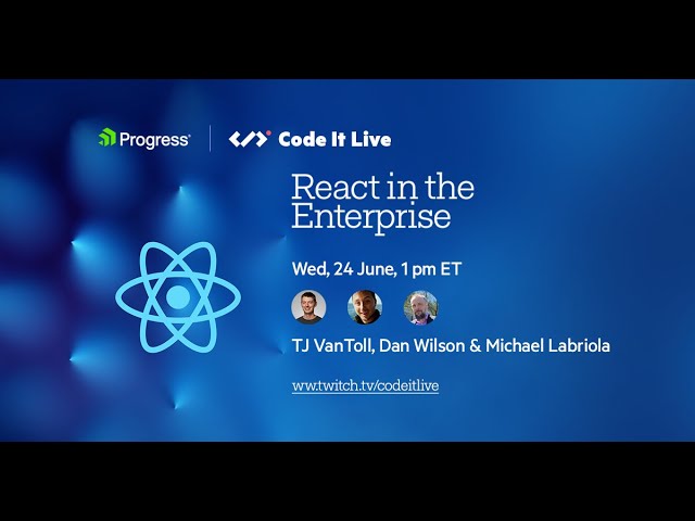 React in the Enterprise with Michael Labriola