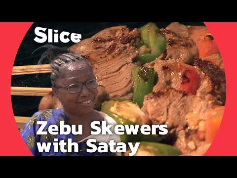 What’s Cooking in Madagascar: Zebu Satay Skewers with Green Papaya Acar | PART 1 | SLICE