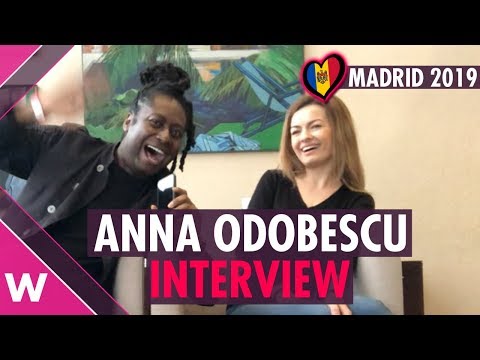 Anna Odobescu "Stay" (Moldova 2019) Interview @ #PrePartyES Eurovision Party Madrid
