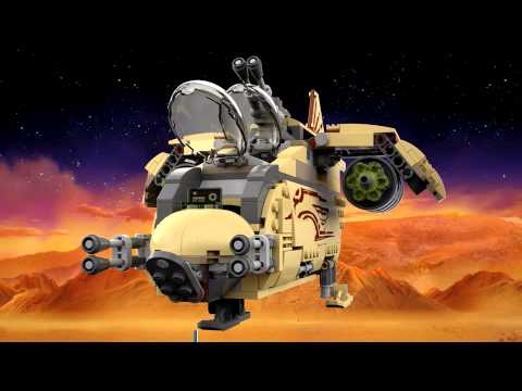 Vidéo LEGO Star Wars 75084 : Le vaisseau de combat Wookiee