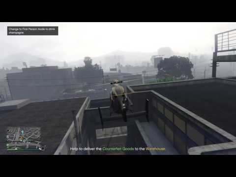 GTA 5 You Can't Land Here Because Only i Can Land Here!!