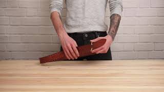 Ремінь чоловічий Grande Pelle 11052 під джинси коричневий