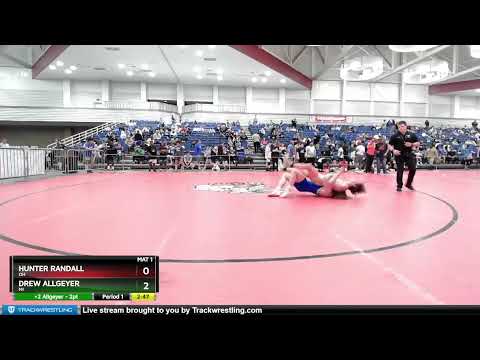 195 Lbs Champ. Round 1 - Hunter Randall, OH Vs Drew Allgeyer, MI 4dd2