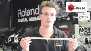 Video thumbnail for DrumWright Quick Guide to Vic Firth 3A Drum Sticks by Drum Wright
