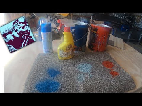 YouTube video about: How to get washable paint out of carpet?