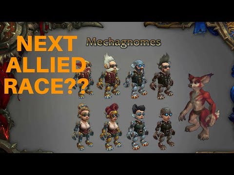 The Next Allied Race. Vulpera and Mechagnomes coming SoonTM??