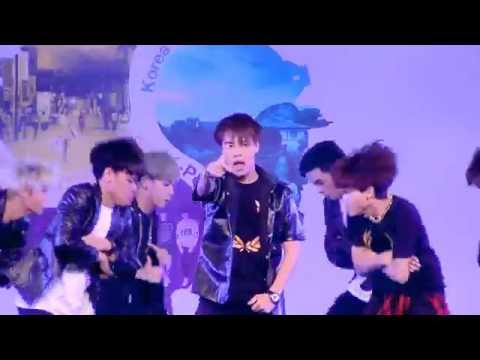 151004 BulletProof cover BTS - N.O + Danger @Korea Culture and Travel Festival (Semi)
