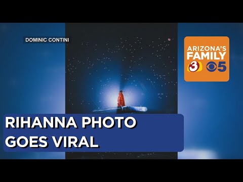 ASU student's photo of Rihanna at Super Bowl goes viral