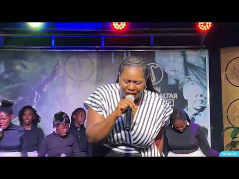 Justine Nabbosa's worship ministration at Zion Worship Altar in Nansana