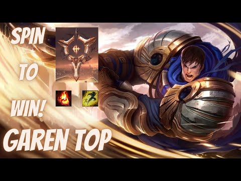 GAREN TOP LANE IS SO EASY ANYONE CAN PLAY HIM! League of Legends Gameplay Garen Top Lane