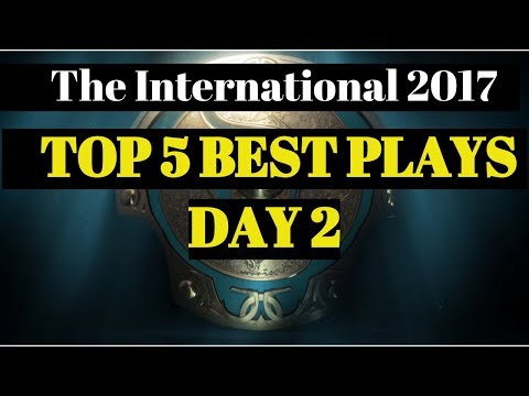 🔴 Dota 2 TI7 Top 5 Best Plays  Day 2 | The international 2017 |  Dota 2 New Meta
