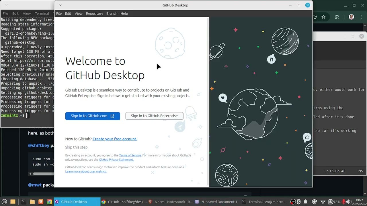 How to Install GitHub Desktop on Linux Mint