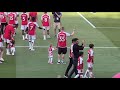 ARSENAL PLAYERS DO A LAP OF HONOUR AT THE EMIRATES WITH FAMILY 2022/23