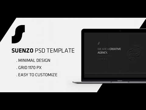 Suenzo - Portfolio PSD Template | Themeforest Website Templates and Themes