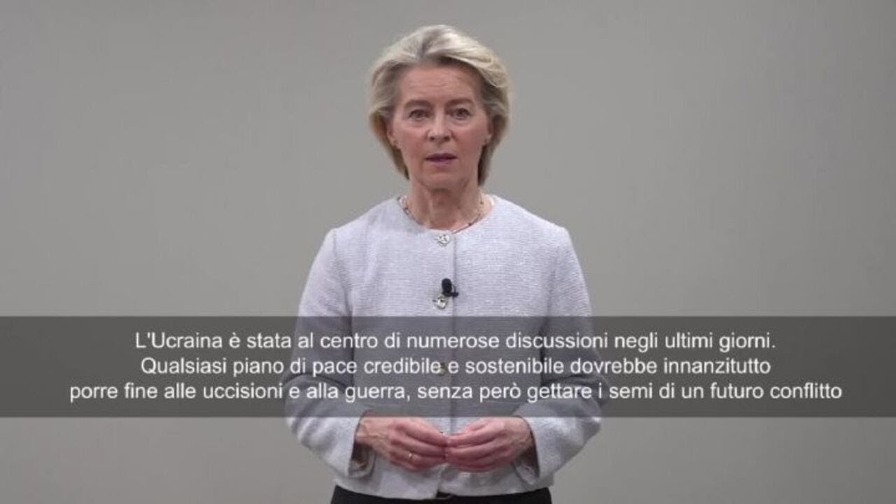 Von der Leyen: Garantire ruolo centrale dell'Ue per pace in Ucraina