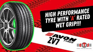 High Performance Tyre With A Rated WET GRIP | Avon Tyres ZV7