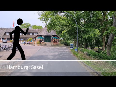 Der Geher in Hamburg: Sasel