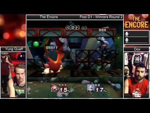The Encore Pools - PKK | Yung Quaff (Meta Knight) vs Dox (Wolf)