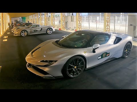 Supercars @ Saudi Arabian Grand Prix #F1 #ferrari #porsche #mclaren #audi #mercedes #sf90 #supercars