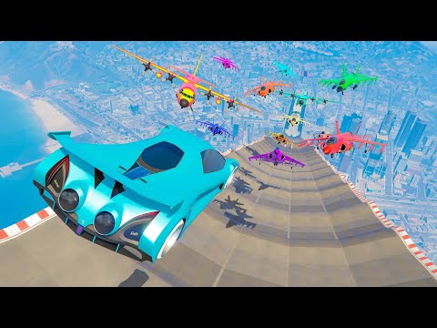 MEGA RAMPA TODOS CONTRA MI!! FINAL MUY TENSO 💥 | GTA V ONLINE