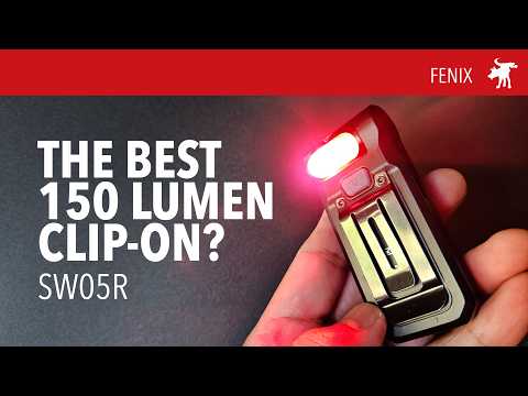 Lite Weight Clip-On Flashlight: Fenix SW05R