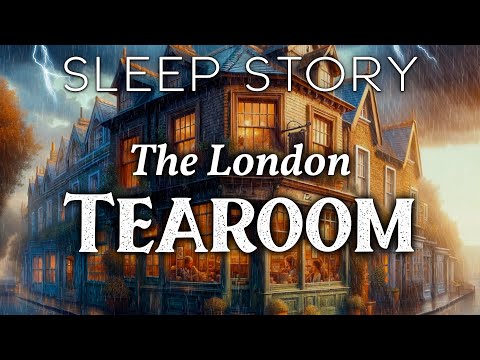 A Rainy Night in a London Tea Room: Cozy Bedtime Story