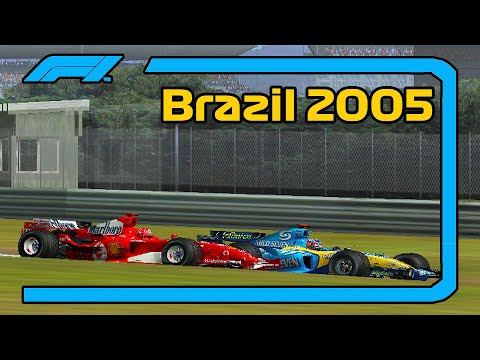 F1 Challenge 2005 | Alonso Renault R25 Brazil [Race]