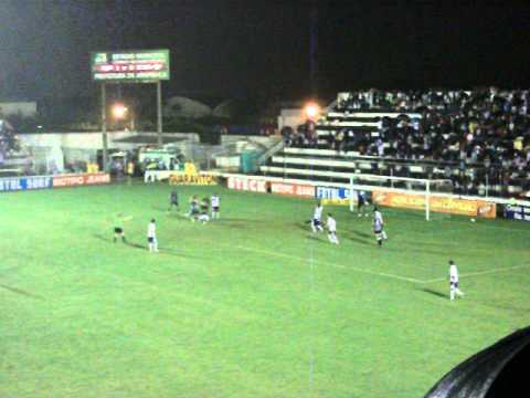 Lance do pênalti que originou 2º Gol ASA 2x0 Santo André-SP - Série B 2010