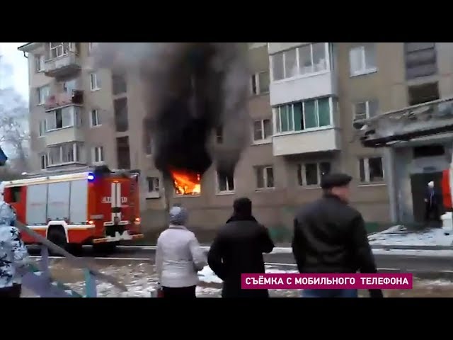 Огнеборцы эвакуировали из пожара 7 человек