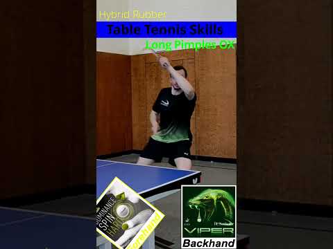 TABLE TENNIS - LONG PIMPLES OX - VIPER - MATADOR TEXA BALSA - DR. NEUBAUER - SKILLS 7 - LG TT STORY