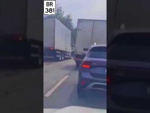 Acidente na BR 381,Fernão Dias em Bragança Paulista SP.