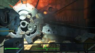 Fallout 4 Open Vault Door Get Out of Vault 111