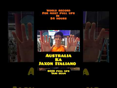 Australian Dude Smashed Guinness World Record Hitting 8,008 Pull-Ups In Less Than 24 Hours