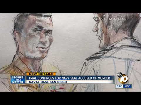 Trial continues for Navy SEAL accused of murder