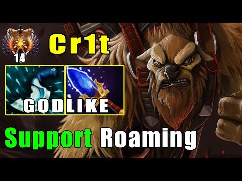 [Earthshaker] EG.Cr1t Support Roaming (Fullgame Dota2 7.22f)