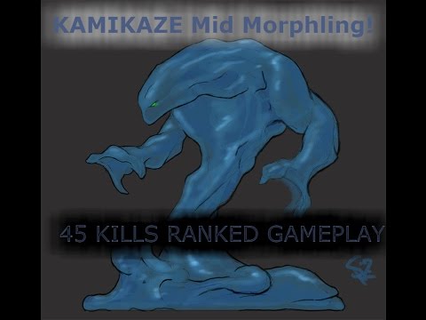 Morphling Mid lane Destroying the lane with 45 KILLS! [ Ranked Dota 2 Gameplay ]