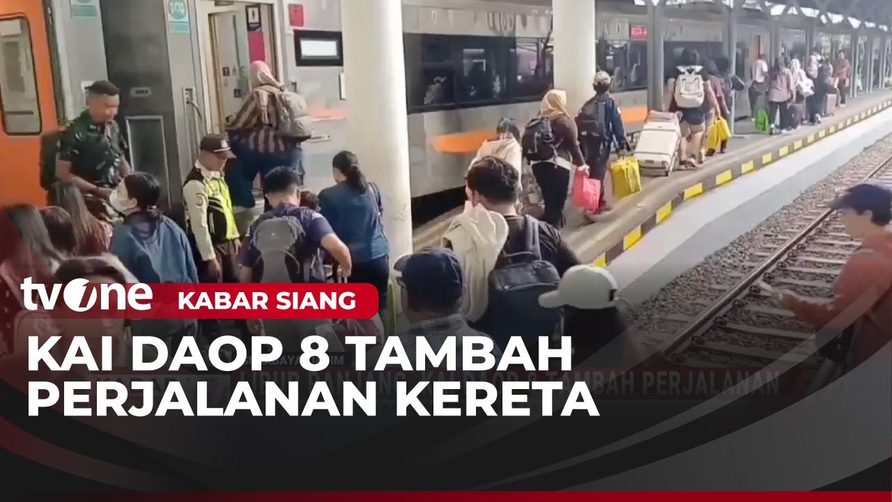 Masuki Libur Panjang, KAI Daop 8 Menambah Lima Kereta Perjalanan | Kabar Siang