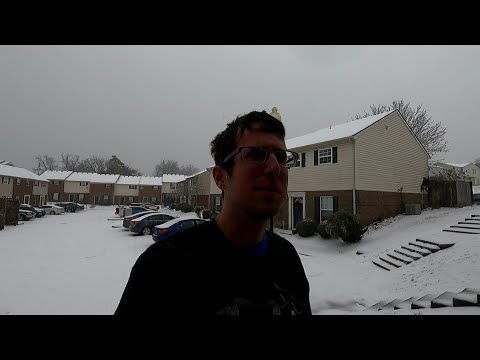 crazy winter storm in Lexington, Kentucky (February 15th, 2021)