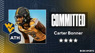 WATCH: 4-star ATH Carter Bonner Commits to West Virginia | No.  18 Overall ATH