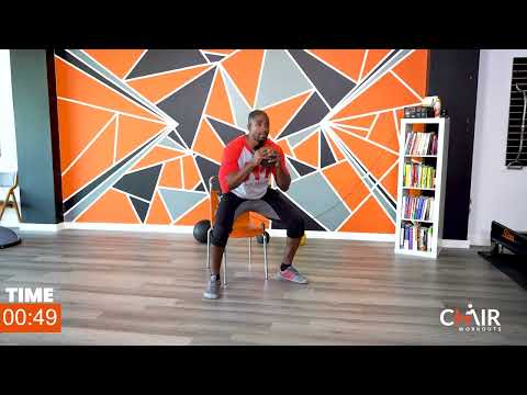 5 Minute Seated Kettlebell Fat Burner | Let's Do This