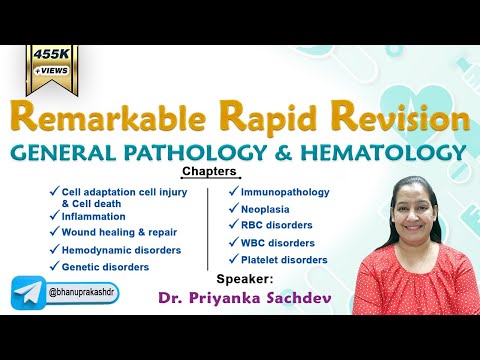 General Pathology Rapid Revision: Remarkable Rapid Revision series FMGE Jan 2024