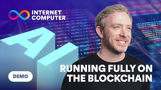 Watched on-chain AI image classification run inside an ICP smart contract