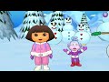 Dora The Explorer Travel In The Penguin Village Ice Castle Learn The Nature Of The Antarctic