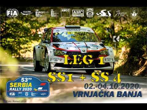 53. Serbia Rally Vrnjacka Banja - Leg 1 (SS1 + SS4)