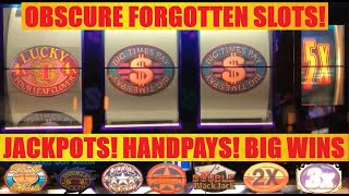 BIG WINS on these old hard to find 3 Reel Slots! Jackpots! Handpay! Bonuses! Free Games! Multipliers