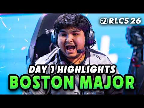 *Highlights* RLCS BOSTON MAJOR 2026 HAS BEGUN! | Day 1 Highlights Group Stage