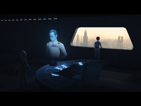 Star Wars Rebels (spoilers) - Thrawn scolds Gov. Pryce's incompetence - 4x11