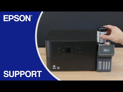 Filling the Ink Tanks